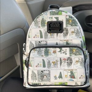 Loungefly Star Wars Comic Print Backpack